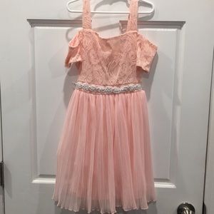 Sequin Hearts Girls Dress, size 12